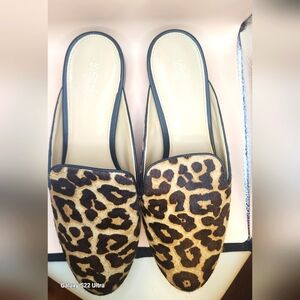Michael Kors Leopard Slides